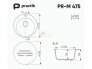 Мойка Practik PR-M 475-003 светло-серый