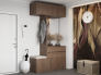 Стеллаж СЖ-001 Кантри с сидушкой