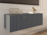 Тумба подвесная Lines MTV3-MA 900 мм Графит