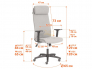 Кресло PRAGMATIC PLT ткань серый