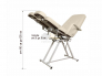 Кресло педикюрное Атлет Анатомическая бежевый
