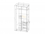 Шкаф ШК-001 Вентуро Кашемир