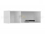 Шкаф 3-х створчатый Норд 1200 с антресолью Белый глянец