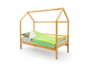 Кровать-домик Svogen натура без покрытия