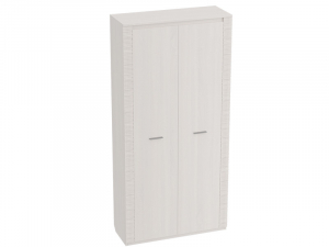 Шкаф 2 двери для гостиной Элана Бодега белая