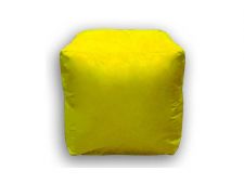 Пуф Куб мини желтый